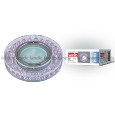 Встраиваемый светильник Fametto Peonia DLS-P102 GU5.3 CHROME/PINK