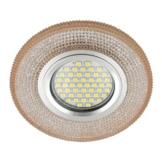 Встраиваемый светильник Fametto Luciole DLS-L142 Gu5.3 Glassy/Light Tea