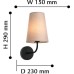 Бра Favourite Pfefferling 2364-1W