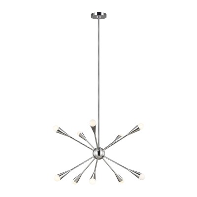 Люстра на штанге Feiss Jax FE-JAX10-PN