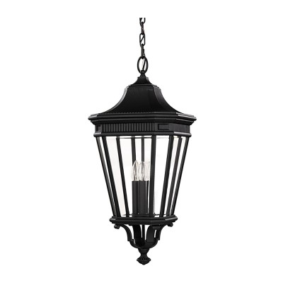Уличный подвесной светильник Feiss Cotswold Lane FE-COTSLN8-L-BK