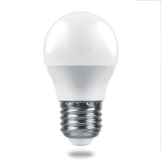 Лампа светодиодная Feron E27 6W 4000K шар матовый LB-1406 38069