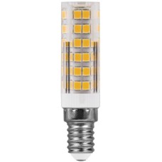 Лампа светодиодная Feron E14 7W 4000K Прямосторонняя Матовая LB-433 25899