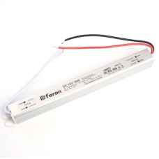 Трансформатор для светодиодной ленты Feron LB001 18Вт 12В IP20 48010