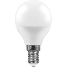 Лампа светодиодная Feron E14 11W 2700K Шар Матовая LB-750 25946