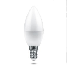 Лампа светодиодная Feron E14 9W 6400K свеча матовая LB-1309 38061