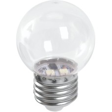 Лампа светодиодная Feron LB-37 шар E27 1W 6400K прозрачный 38120