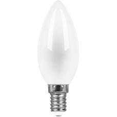 Лампа светодиодная Feron E14 11W 2700K Свеча Матовая LB-713 38005