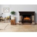 Портал Firelight Forte Wood 30U (угловой) камень коричневый, шпон темный дуб