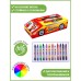 Восковые мелки 12 цветов Colokit 
