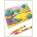 Восковые мелки 12 цветов Colokit 