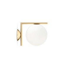 Настенный/Потолочный светильник Flos IC Lights C/W1 brass