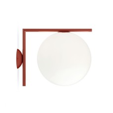 Настенный/Потолочный светильник Flos IC Lights C/W2 red burgundy