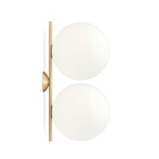 Настенный светильник Flos IC Lights C/W2 Double brass