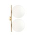 Настенный светильник Flos IC Lights C/W2 Double brass