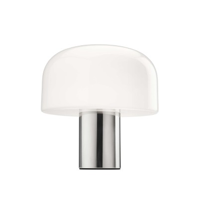Настольная лампа Flos Bellhop Glass bright aluminium