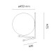 Настольная лампа Flos IC Lights T3 brass