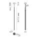 Подвесной светильник Flos My Lines White