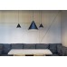 Подвесной светильник Flos String Light Cone Head blue