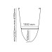 Подвесной светильник Flos Wireline Pink