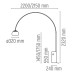 Торшер Flos Arco Led