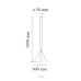 Торшер Flos Luminator Anthracite
