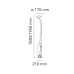 Торшер Flos Toio Led black