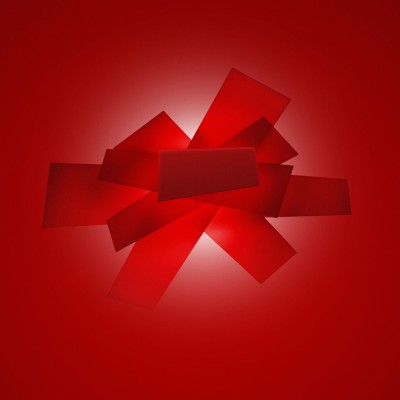 Настенный/Потолочный светильник Foscarini Big Bang Red