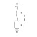 Подвесной светильник Foscarini Chouchin 2
