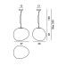 Подвесной светильник Foscarini Gregg Grande White