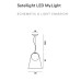 Подвесной светильник Foscarini Satellight LED MyLight