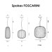 Подвесной светильник Foscarini Spokes 2 MyLight Cooper