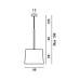 Подвесной светильник Foscarini Twiggy Grande White