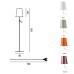 Торшер Foscarini Birdie White