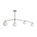Люстра на штанге Freya Hanger FR5443CL-04BS