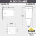 Грунтовый светильник Fumagalli Aldo 1L4.000.000.AXZ1L