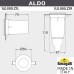 Грунтовый светильник Fumagalli Aldo 1L0.000.000.LXZ1L