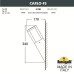 Уличный настенный светильник Fumagalli DR1.571.000.LXU1L