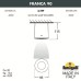 Уличный потолочный светильник Fumagalli Franca 3A7.000.000.WXU1L
