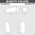 Уличный настенный светильник Fumagalli Mamete 1A3.000.000.LXZ1L