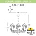 Уличный светильник Fumagalli K22.120.S30.WYF1R