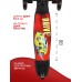 Cамокат GRAFFITI Drive, колёса PU 110/75 мм, ABEC 7, красный
