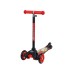Cамокат GRAFFITI Drive, колёса PU 110/75 мм, ABEC 7, красный