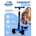 Самокат складной, колёса световые PU 130/50 мм, ABEC 7, цвет чёрный