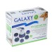 Массажёр для тела Galaxy GL 4942, электрический, 50 Вт, 5 насадок, 3 скорости, 220 В, фиолет.