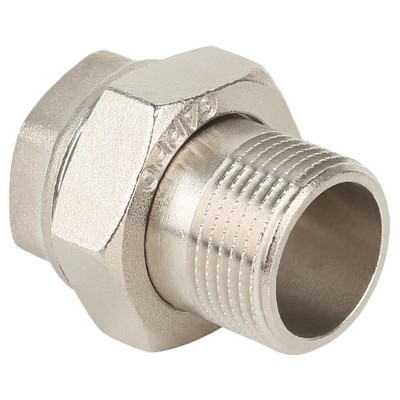 Соединитель Gappo прямой (Американка) ВР-НР никелированная 1