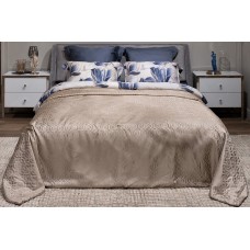 -Покрывало HOUSTON бежевое Garda Decor 121GD-H110/220-POKR ED