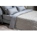 -Покрывало HOUSTON серое со стежкой Garda Decor 121GD-HOUST110-POKR SER