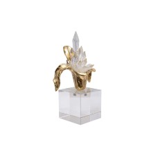 Статуэтка Цветок на кристалле Garda Decor 55RD6489L