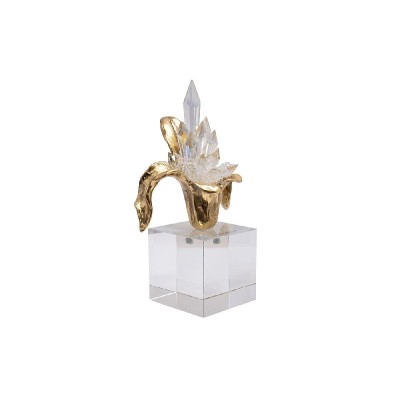 Статуэтка Цветок на кристалле Garda Decor 55RD6489L